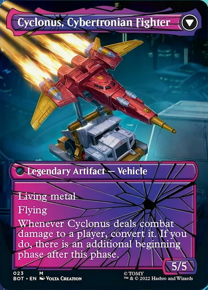 Cyclonus, the Saboteur // Cyclonus, Cybertronian Fighter (Shattered Glass) [Universes Beyond: Transformers] | Gamers Paradise