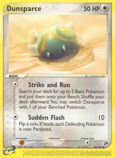 Dunsparce (60/100) [EX: Sandstorm] | Gamers Paradise