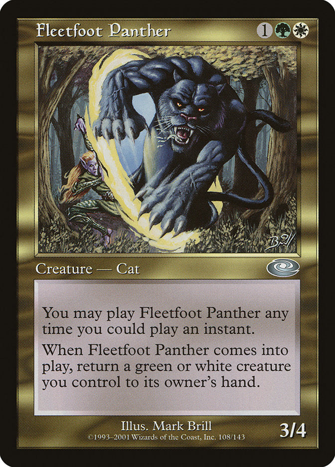 Fleetfoot Panther [Planeshift] | Gamers Paradise