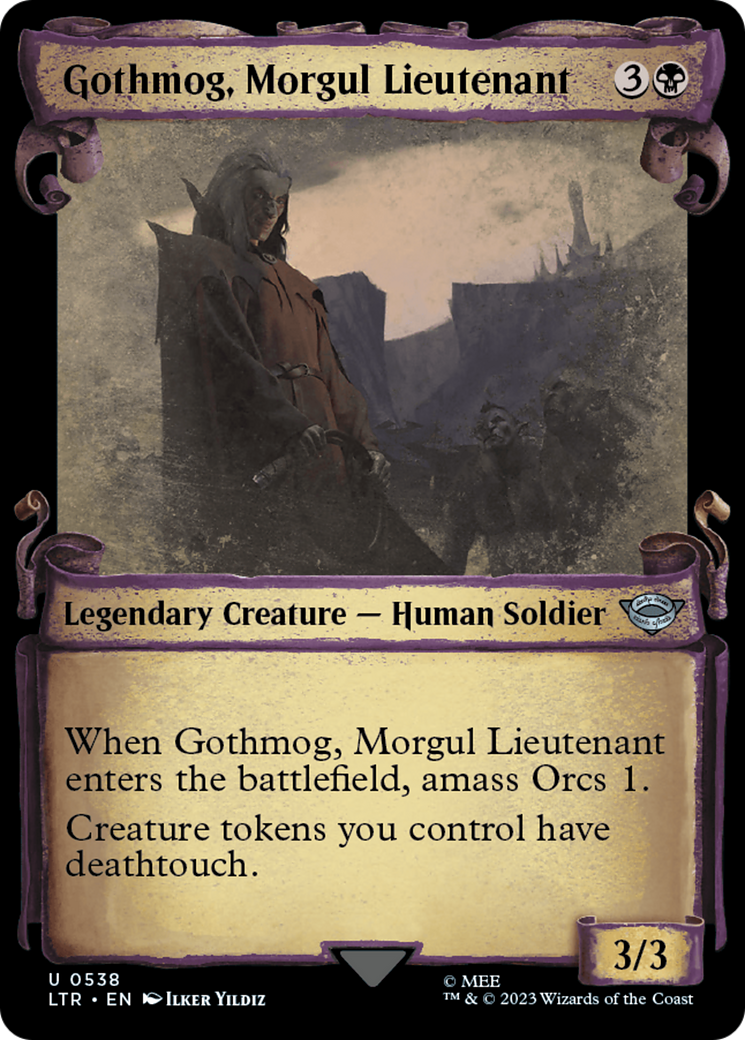 Gothmog, Morgul Lieutenant [The Lord of the Rings: Tales of Middle-Earth Showcase Scrolls] | Gamers Paradise