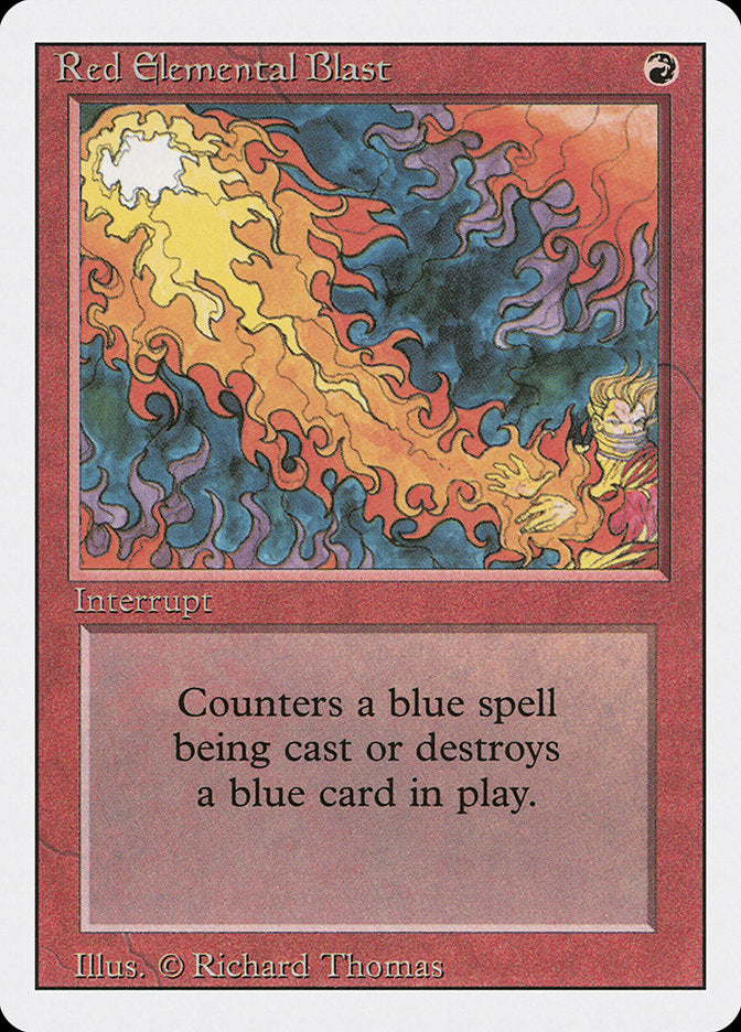 Red Elemental Blast [Revised Edition] | Gamers Paradise