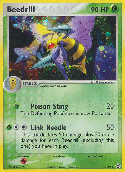 Beedrill (1/112) [EX: FireRed & LeafGreen] | Gamers Paradise