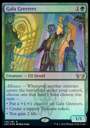 Gala Greeters [Streets of New Capenna Prerelease Promos] | Gamers Paradise