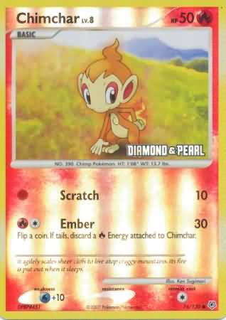 Chimchar (76/130) [Burger King Promos: 2008 Collection] | Gamers Paradise