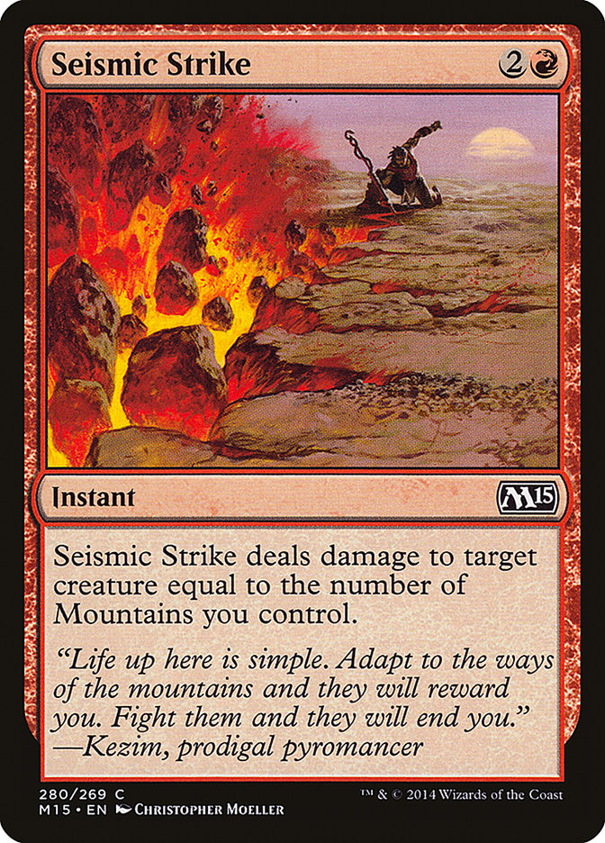 Seismic Strike [Magic 2015] | Gamers Paradise