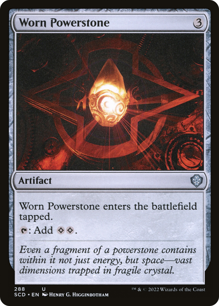 Worn Powerstone [Starter Commander Decks] | Gamers Paradise