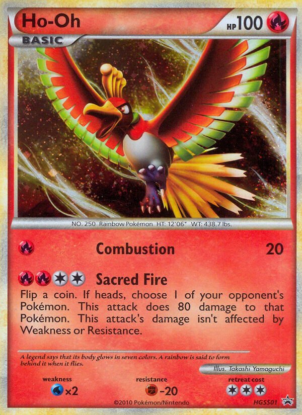 Ho-Oh (HGSS01) [HeartGold & SoulSilver: Black Star Promos] | Gamers Paradise