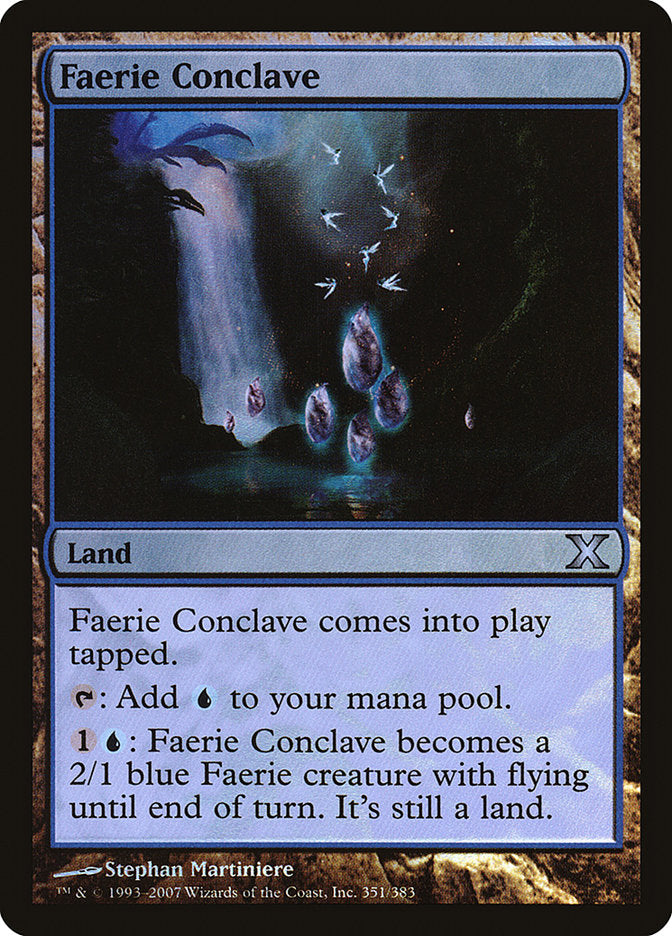 Faerie Conclave (Premium Foil) [Tenth Edition] | Gamers Paradise