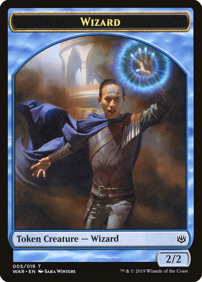 Wizard Token [War of the Spark Tokens] | Gamers Paradise