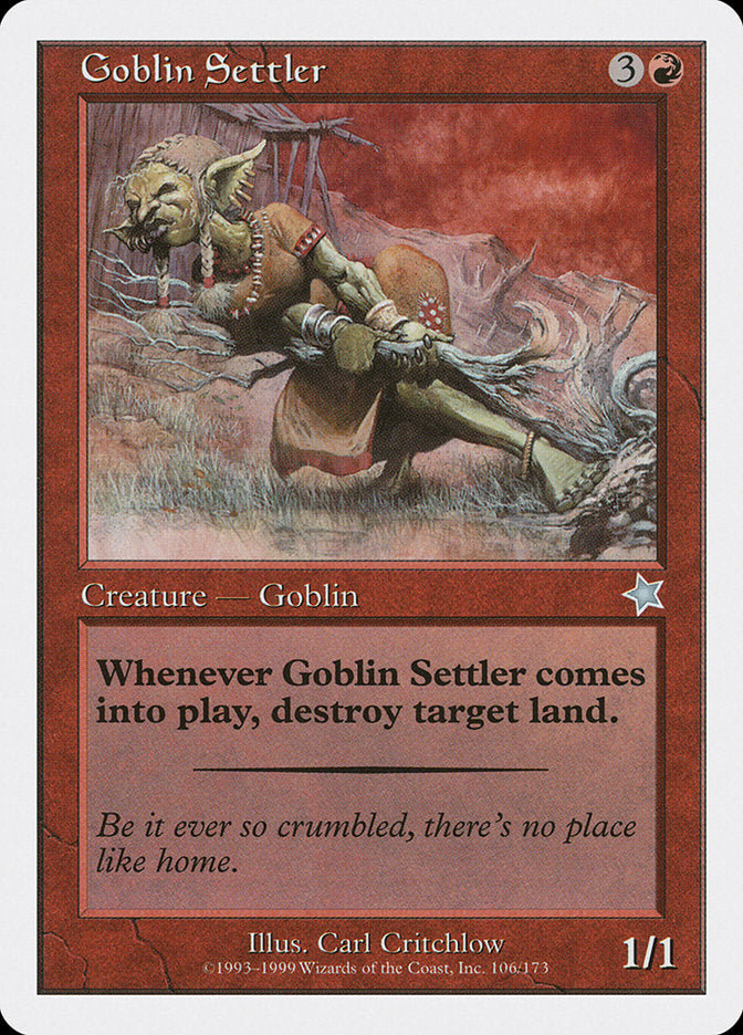Goblin Settler [Starter 1999] | Gamers Paradise