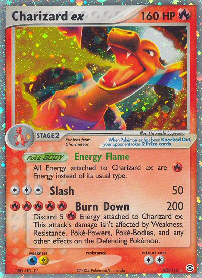 Charizard ex (105/112) [EX: FireRed & LeafGreen] | Gamers Paradise