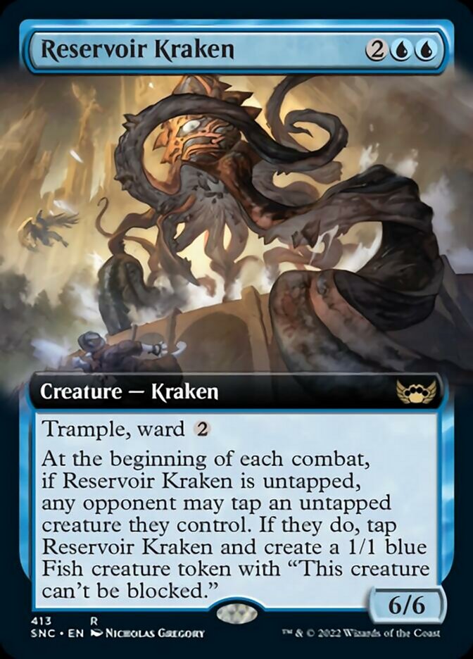 Reservoir Kraken (Extended Art) [Streets of New Capenna] | Gamers Paradise