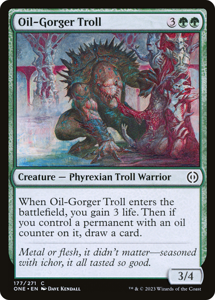 Oil-Gorger Troll [Phyrexia: All Will Be One] | Gamers Paradise