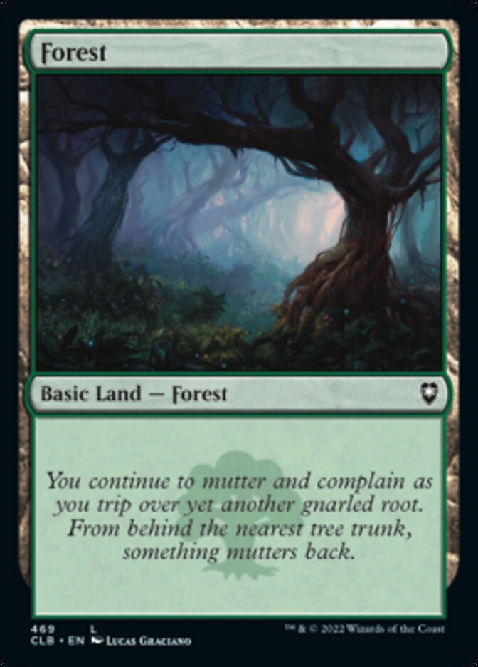 Forest (469) [Commander Legends: Battle for Baldur's Gate] | Gamers Paradise