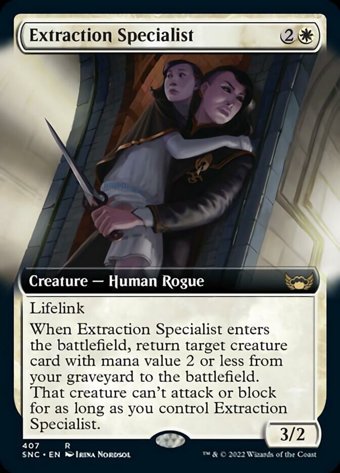 Extraction Specialist (Extended Art) [Streets of New Capenna] | Gamers Paradise