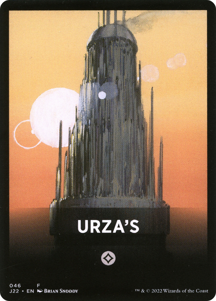 Urza's Theme Card [Jumpstart 2022 Front Cards] | Gamers Paradise