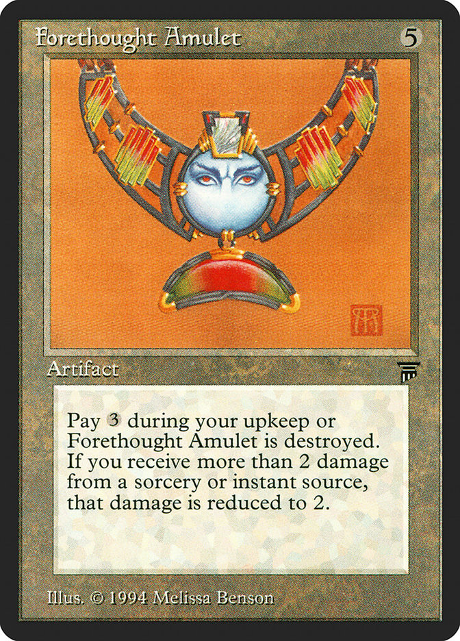 Forethought Amulet [Legends] | Gamers Paradise