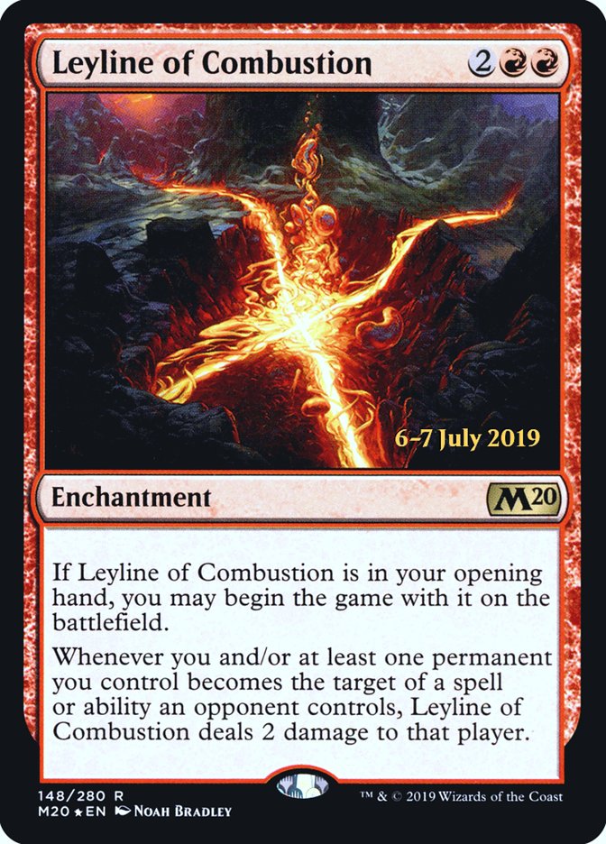 Leyline of Combustion [Core Set 2020 Prerelease Promos] | Gamers Paradise