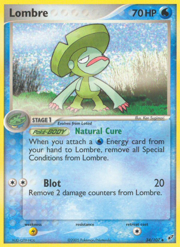 Lombre (34/107) [EX: Deoxys] | Gamers Paradise