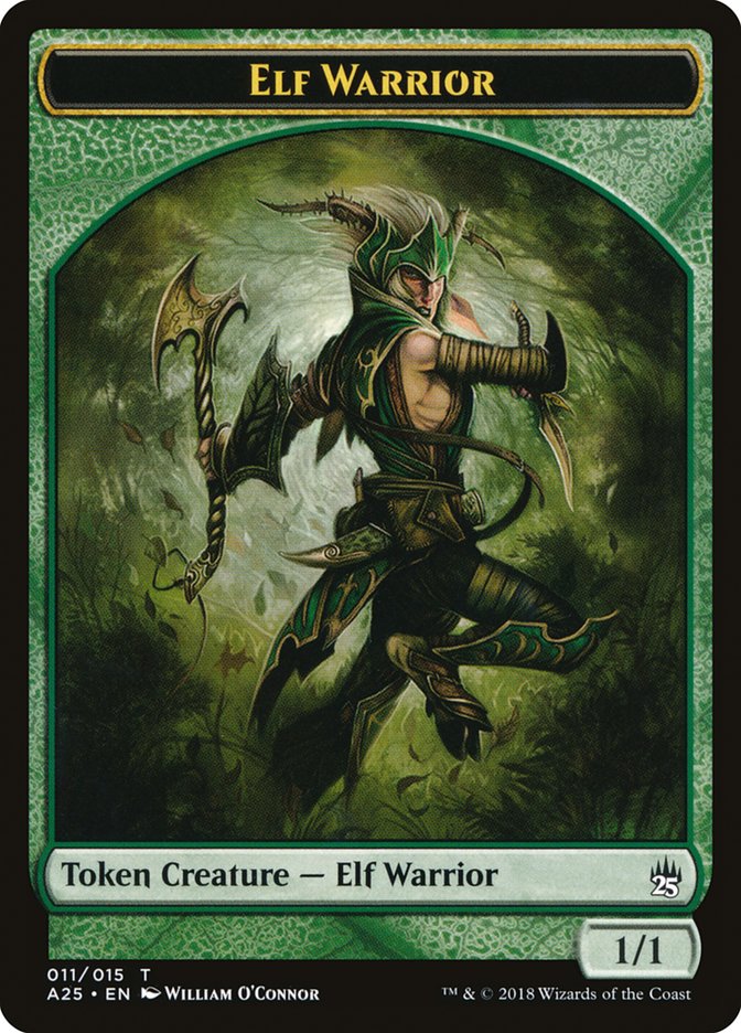 Elf Warrior Token [Masters 25 Tokens] | Gamers Paradise