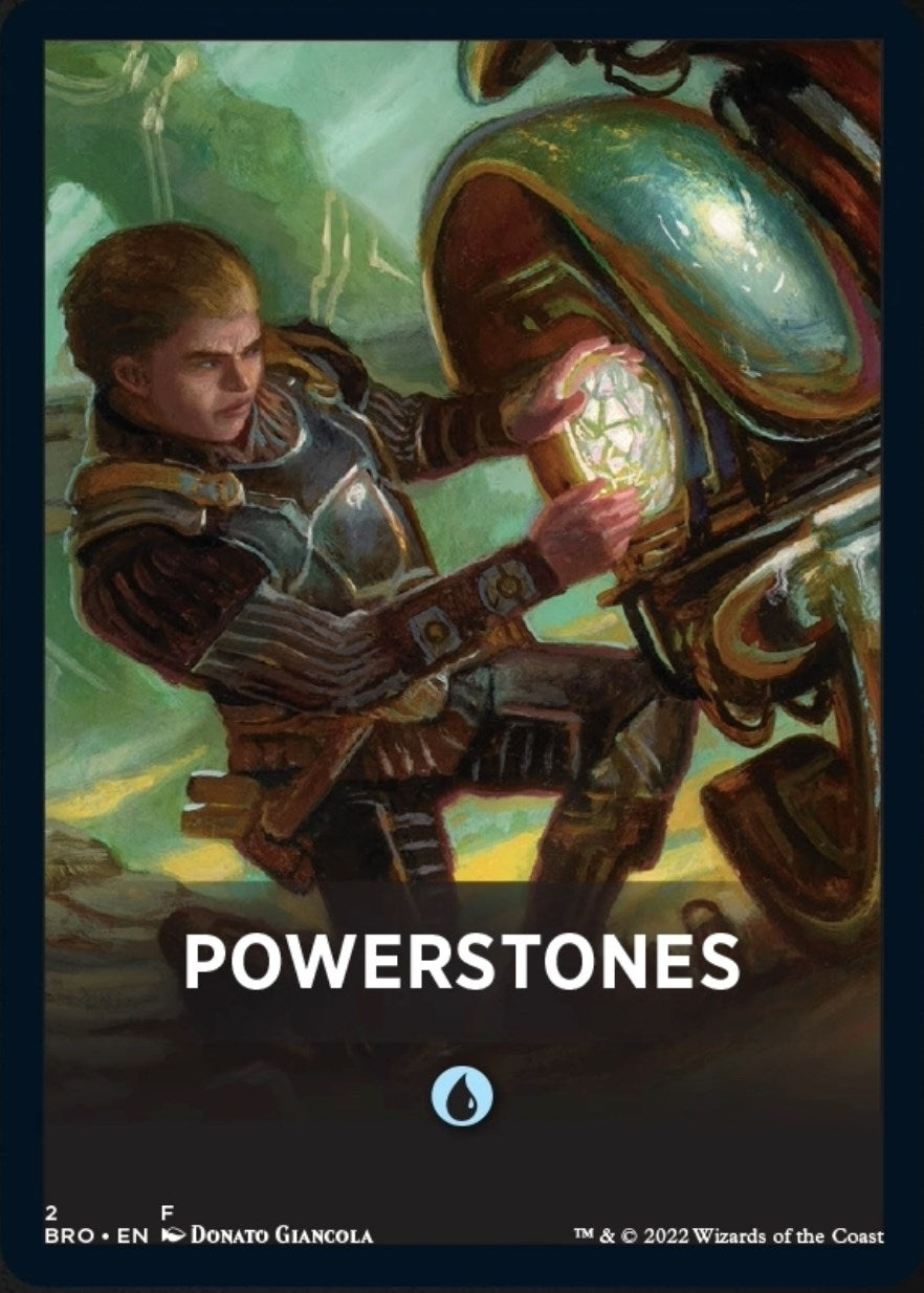 Powerstones Theme Card [The Brothers' War Tokens] | Gamers Paradise