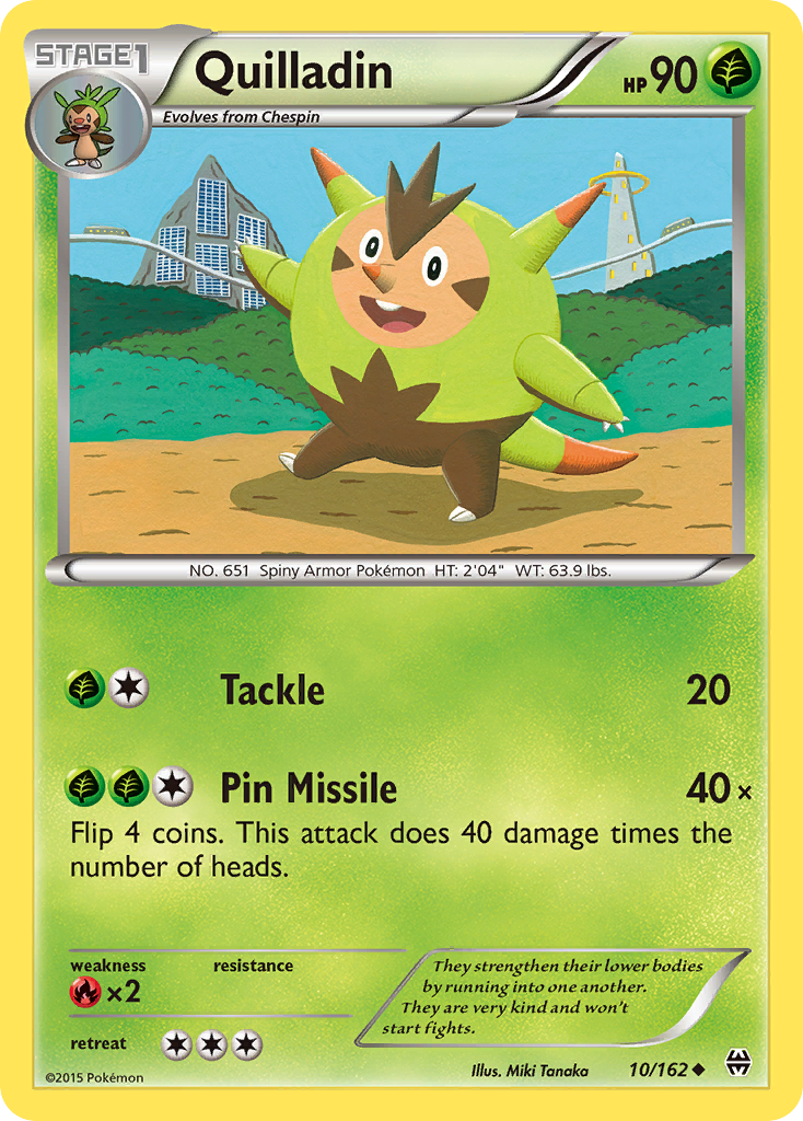 Quilladin (10/162) [XY: BREAKthrough] | Gamers Paradise