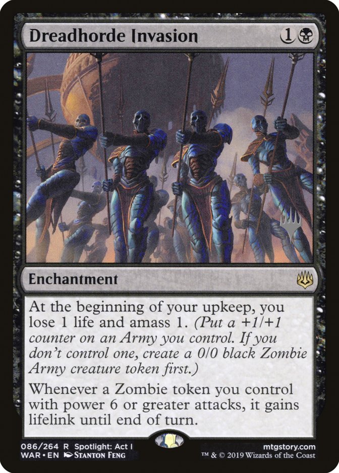 Dreadhorde Invasion (Promo Pack) [War of the Spark Promos] | Gamers Paradise
