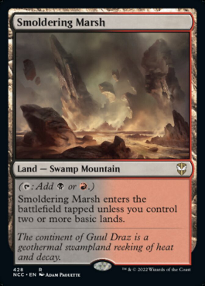 Smoldering Marsh [Streets of New Capenna Commander] | Gamers Paradise