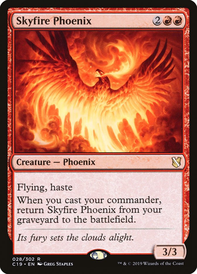 Skyfire Phoenix [Commander 2019] | Gamers Paradise