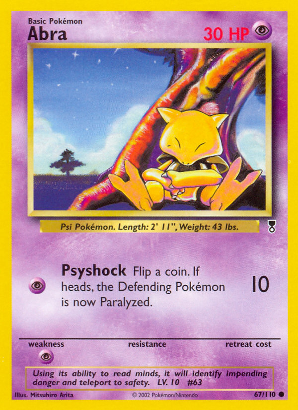 Abra (67/110) [Legendary Collection] | Gamers Paradise