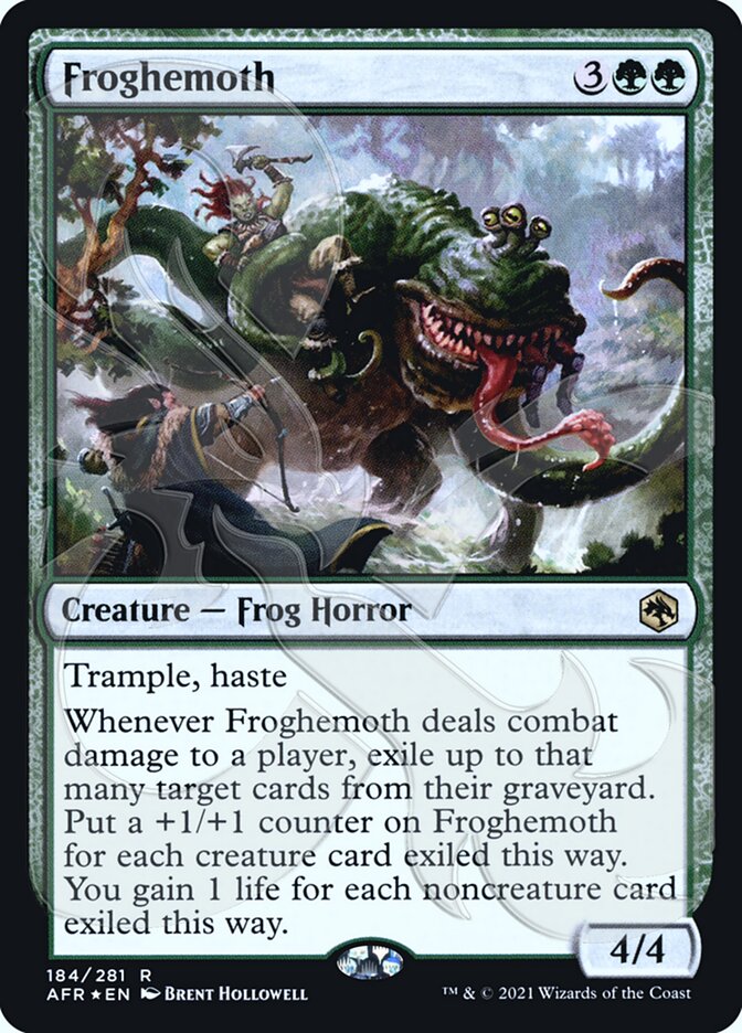 Froghemoth (Ampersand Promo) [Dungeons & Dragons: Adventures in the Forgotten Realms Promos] | Gamers Paradise