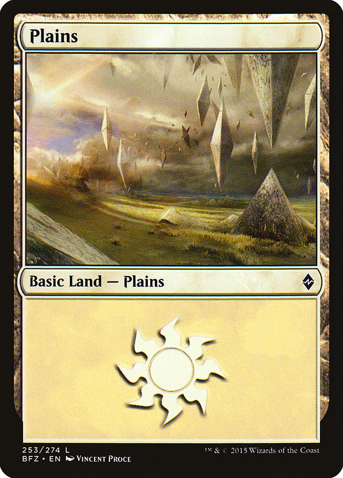 Plains (253a) [Battle for Zendikar] | Gamers Paradise