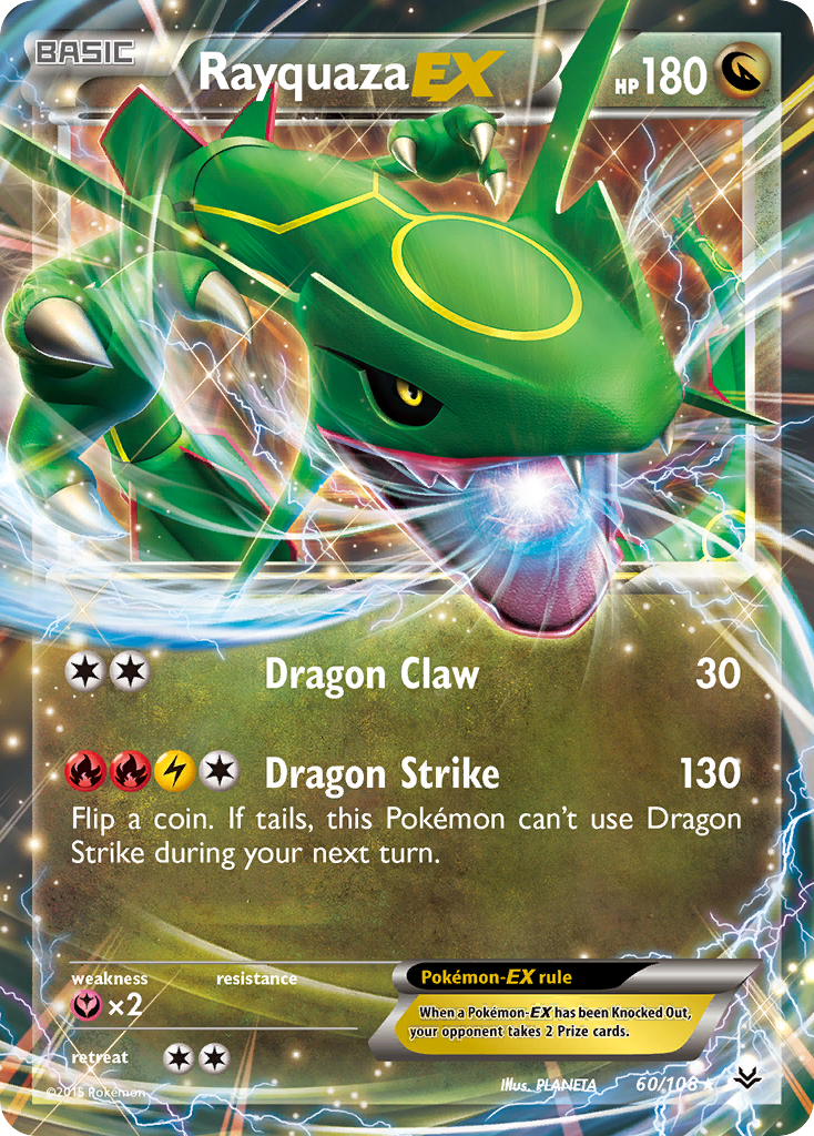 Rayquaza EX (60/108) [XY: Roaring Skies] | Gamers Paradise