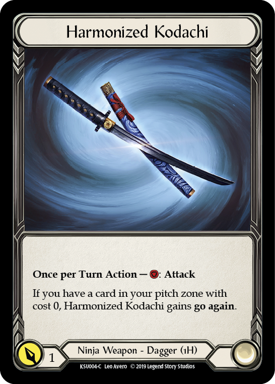 Harmonized Kodachi (reverse) [KSU004-C] 1st Edition Normal | Gamers Paradise