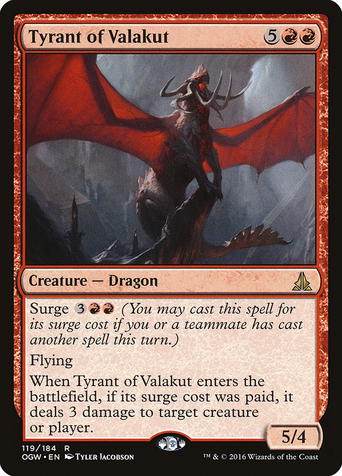Tyrant of Valakut [Oath of the Gatewatch] | Gamers Paradise