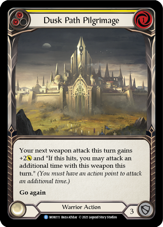 Dusk Path Pilgrimage (Yellow) [MON111] 1st Edition Normal | Gamers Paradise