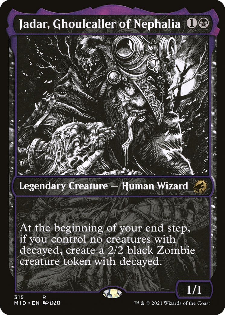 Jadar, Ghoulcaller of Nephalia (Showcase Eternal Night) [Innistrad: Midnight Hunt] | Gamers Paradise