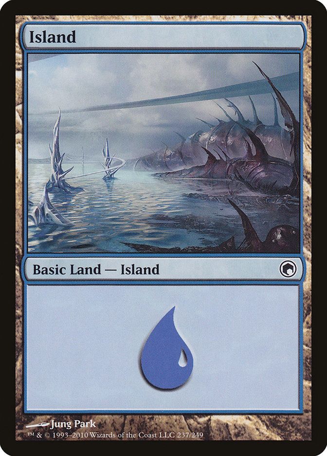 Island (237) [Scars of Mirrodin] | Gamers Paradise