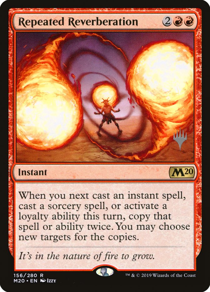 Repeated Reverberation (Promo Pack) [Core Set 2020 Promos] | Gamers Paradise