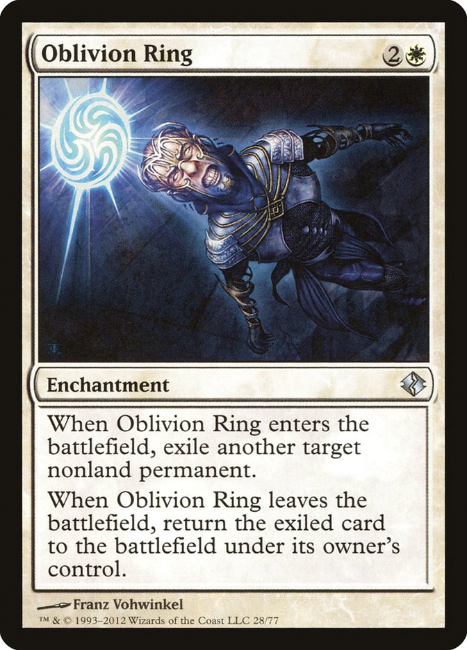 Oblivion Ring [Duel Decks: Venser vs. Koth] | Gamers Paradise