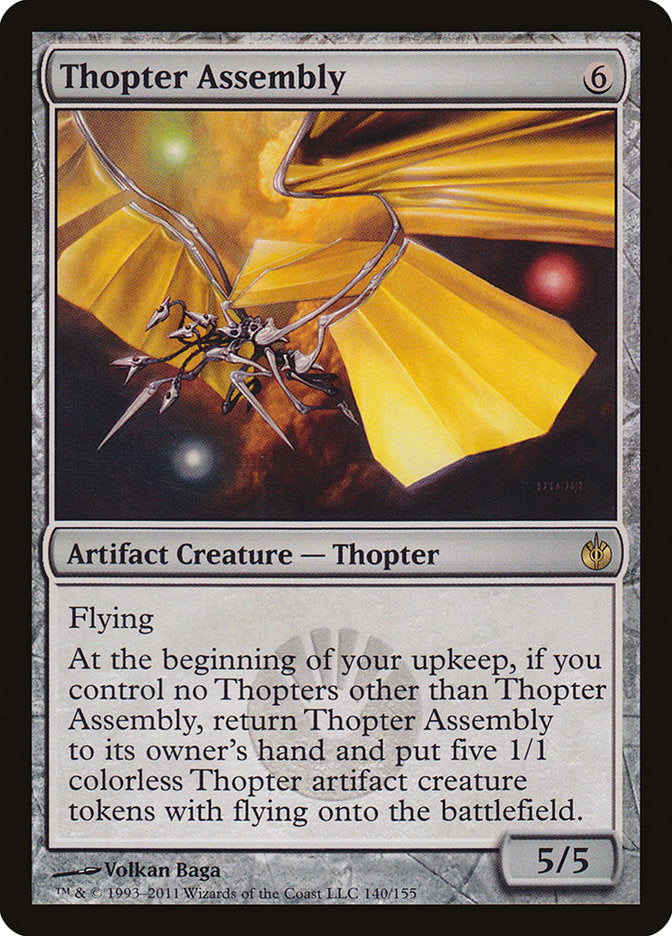 Thopter Assembly [Mirrodin Besieged] | Gamers Paradise