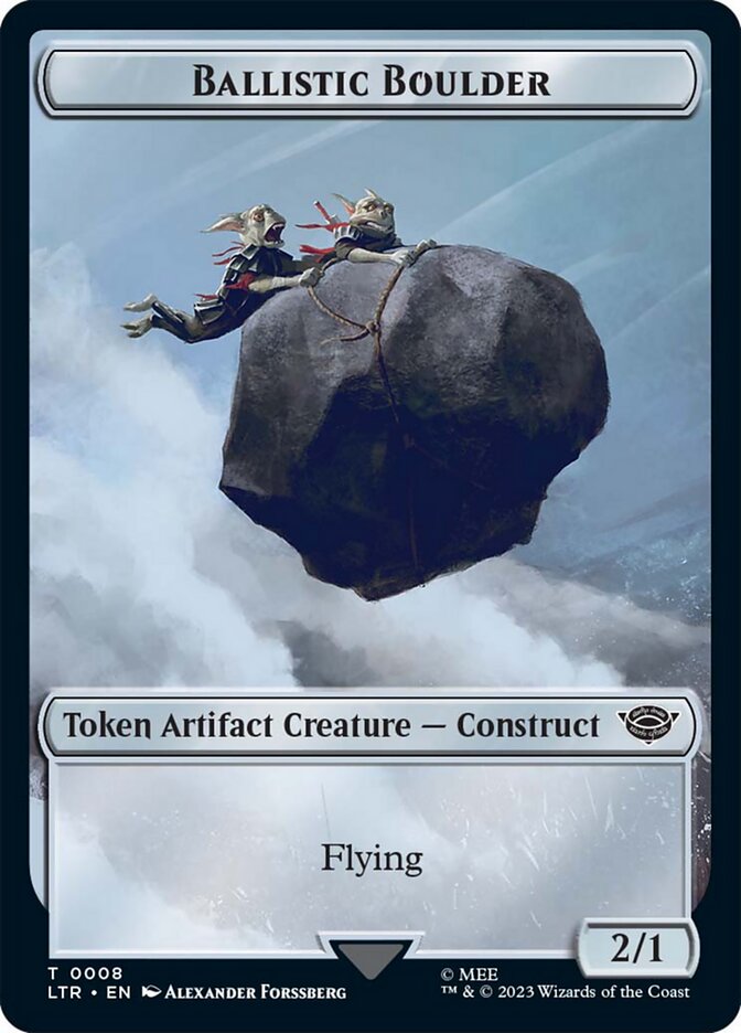 Ballistic Boulder Token [The Lord of the Rings: Tales of Middle-Earth Tokens] | Gamers Paradise