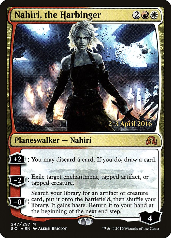Nahiri, the Harbinger [Shadows over Innistrad Prerelease Promos] | Gamers Paradise