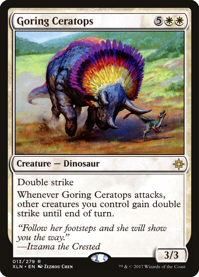 Goring Ceratops [Ixalan] | Gamers Paradise