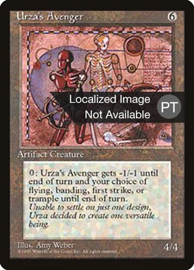 Urza's Avenger [Fourth Edition (Foreign Black Border)] | Gamers Paradise