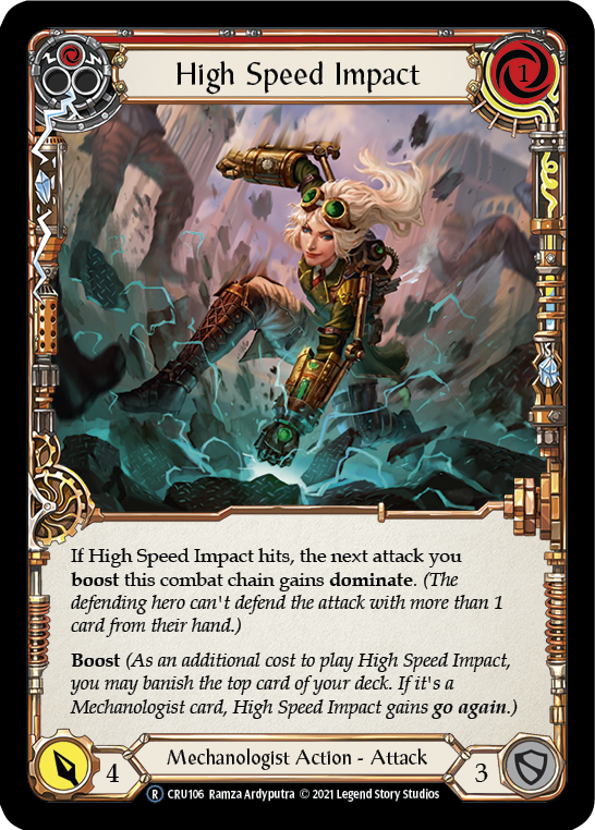 High Speed Impact (Red) [U-CRU106] Unlimited Normal | Gamers Paradise