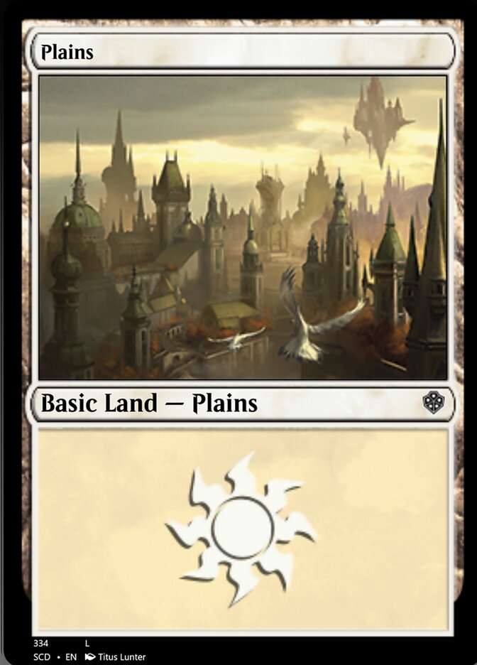 Plains (334) [Starter Commander Decks] | Gamers Paradise