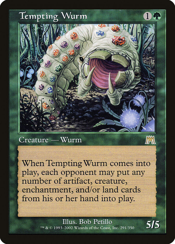 Tempting Wurm [Onslaught] | Gamers Paradise