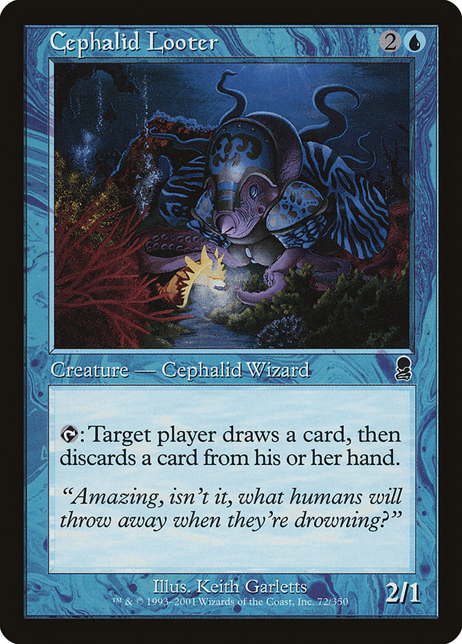 Cephalid Looter (Misprinted) [Odyssey] | Gamers Paradise