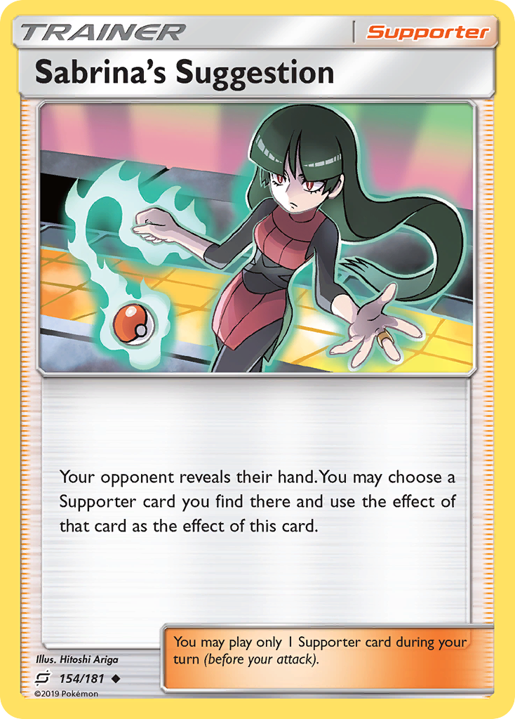 Sabrina's Suggestion (154/181) [Sun & Moon: Team Up] | Gamers Paradise